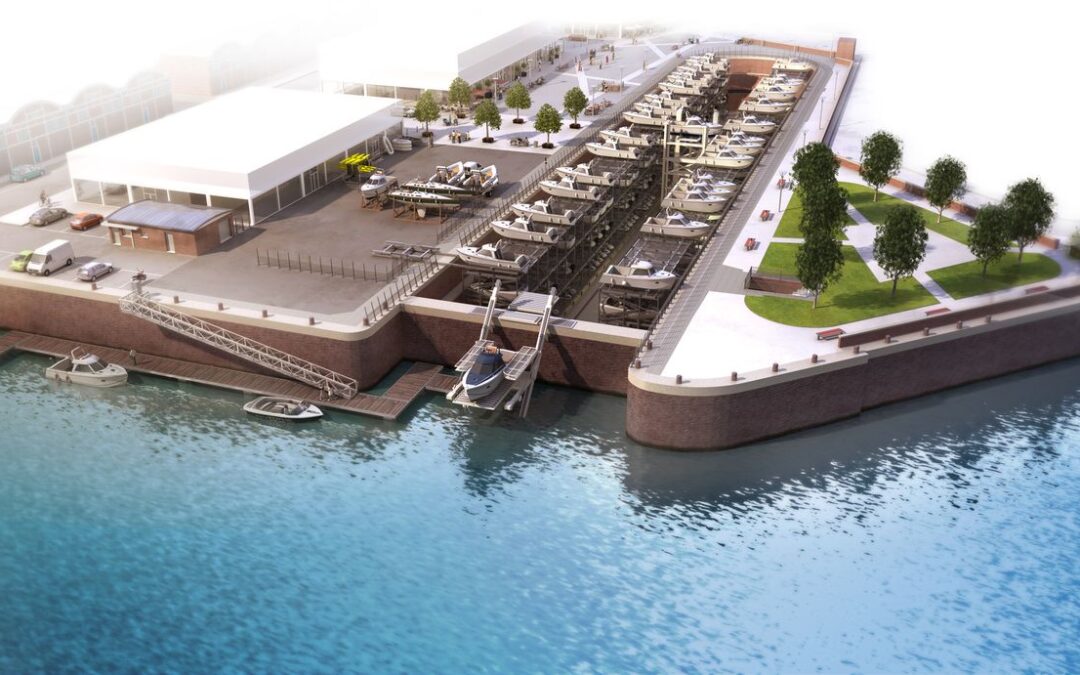 Le Syndicat Mixte du Port de Dieppe réalise un port à sec