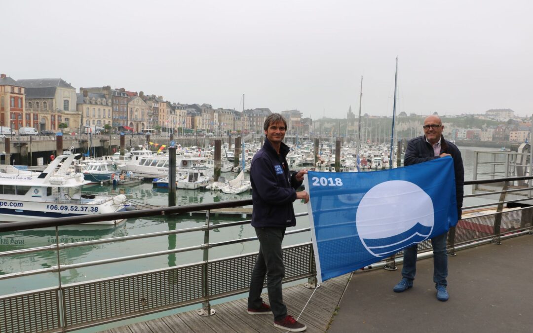 Le Port de Dieppe hisse le Pavillon Bleu