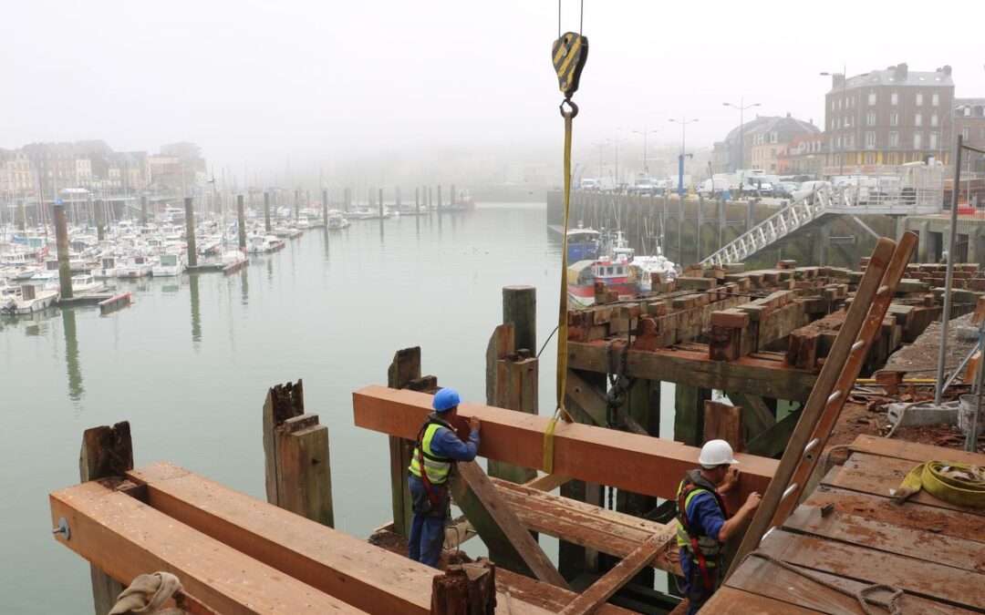 Réhabilitation de l’appontement ouest du pont Ango