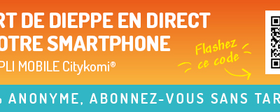 L’application de Port de Dieppe pour vous informer en temps réel : Citykomi